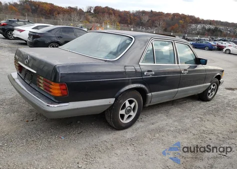 1985 Mercedes-Benz 380 Se z USA, uszkodzony, nr VIN WDBCA32C3FA176576